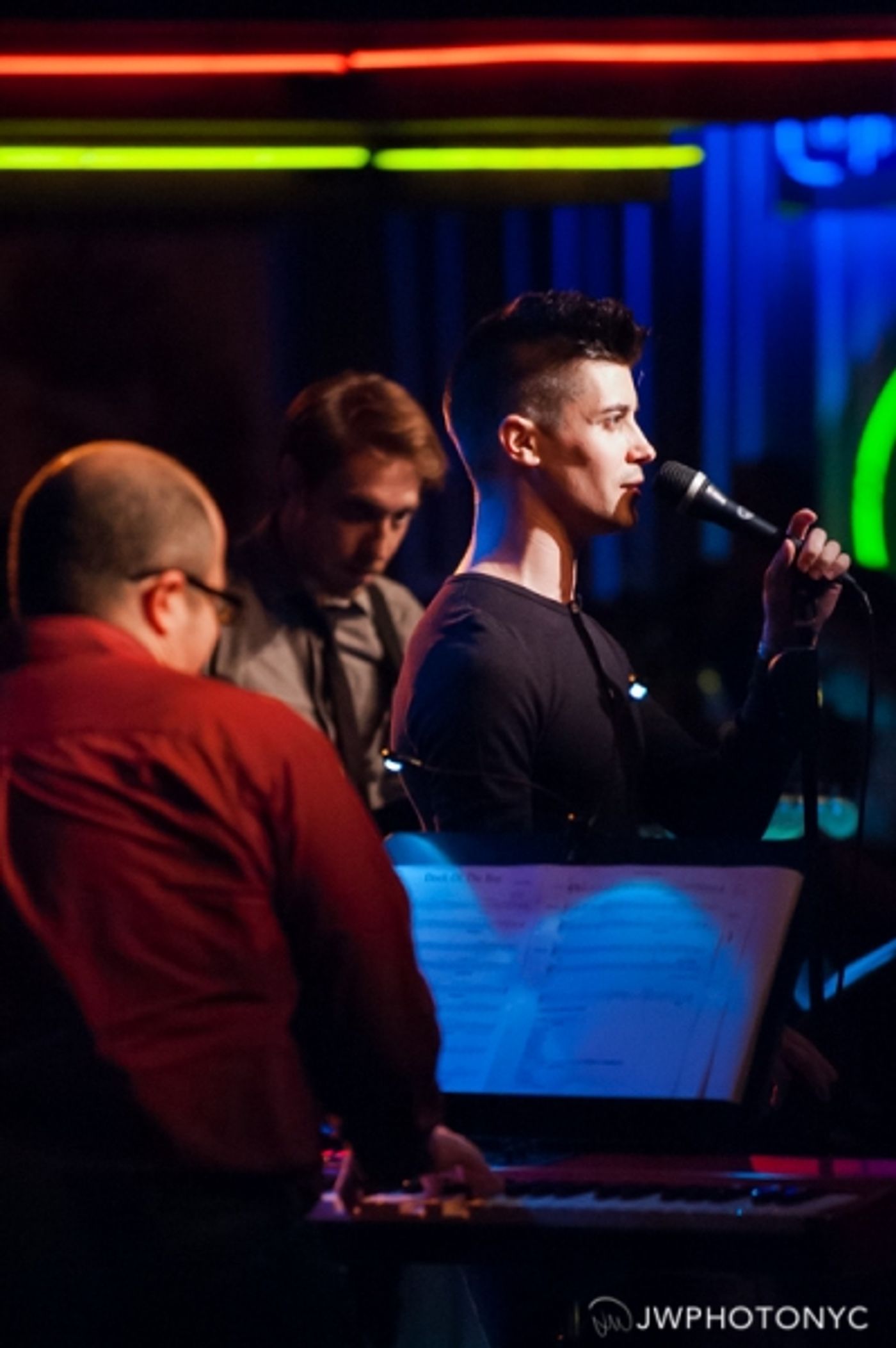 Photo Flash: Trevor McQueen Tributes Sammy Davis, Stevie Wonder, Stephen Sondheim and More at Birdland  Image