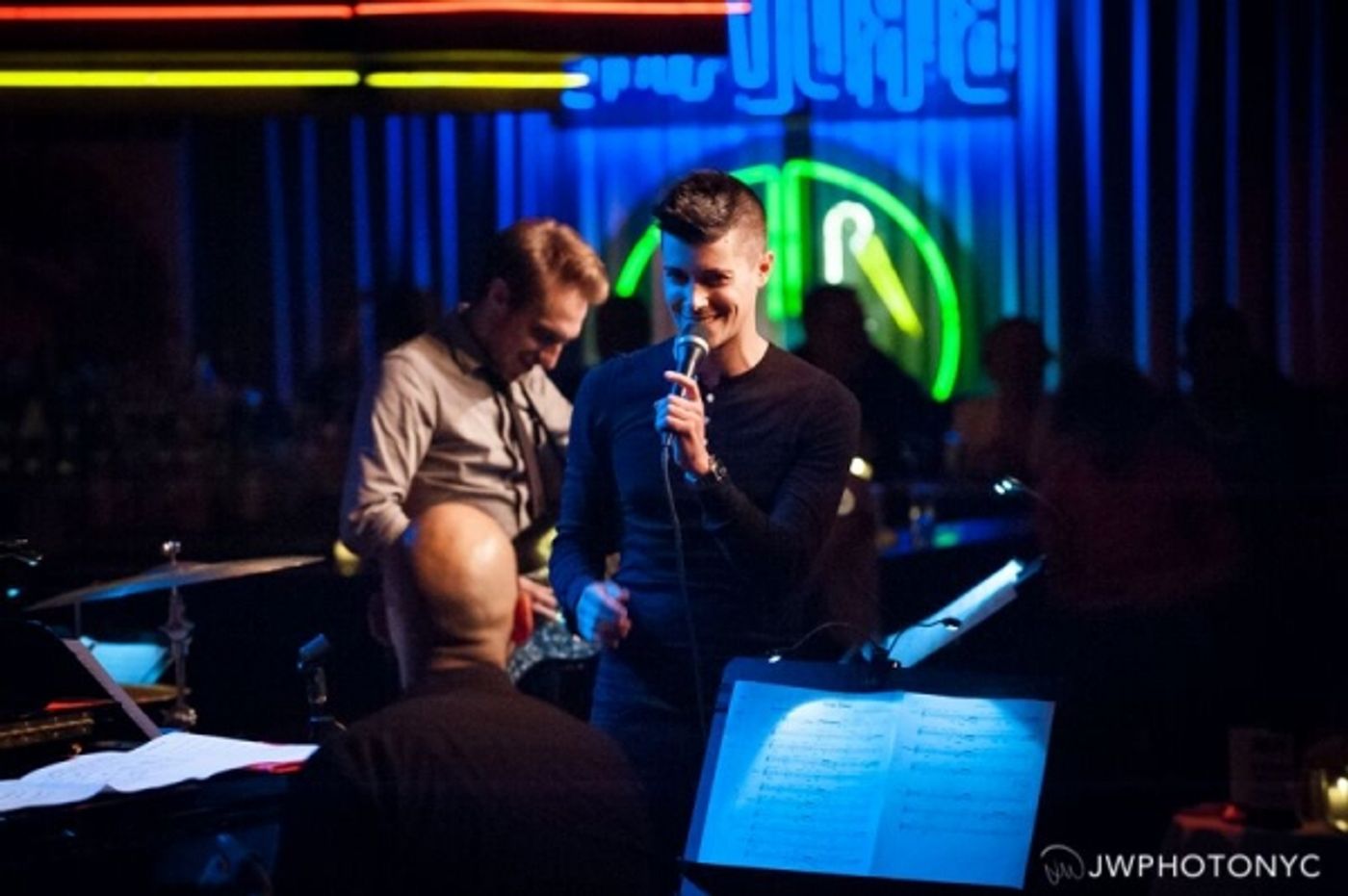 Photo Flash: Trevor McQueen Tributes Sammy Davis, Stevie Wonder, Stephen Sondheim and More at Birdland  Image