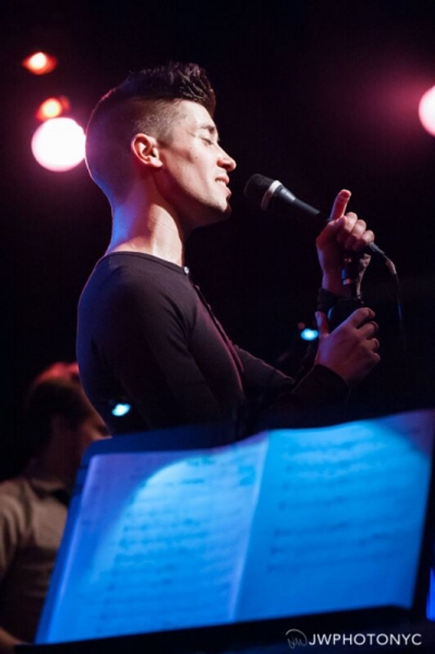 Photo Flash: Trevor McQueen Tributes Sammy Davis, Stevie Wonder, Stephen Sondheim and More at Birdland  Image