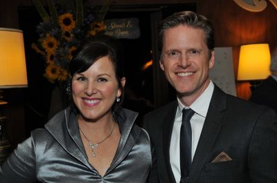 Dyan McBride and performer Michael Cassidy Photo