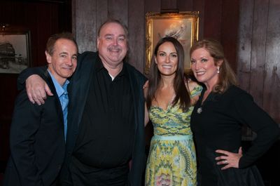 Special guest star Jason Graae, 42nd Street Moon Artistic Director Greg MacKellan, Br Photo