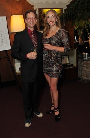 Actors Ryan Drummond and Allison F. Rich (stars of the company''s recent production of NICK & NORA) @ BroadwayWorld Actors Ryan Drummond and Allison F. Rich (stars of the company''s recent production o Photo