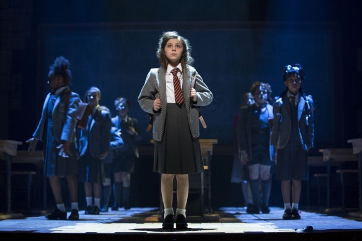 Mia Sinclair Jenness and the Company of MATILDA THE MUSICAL First National Tour at 