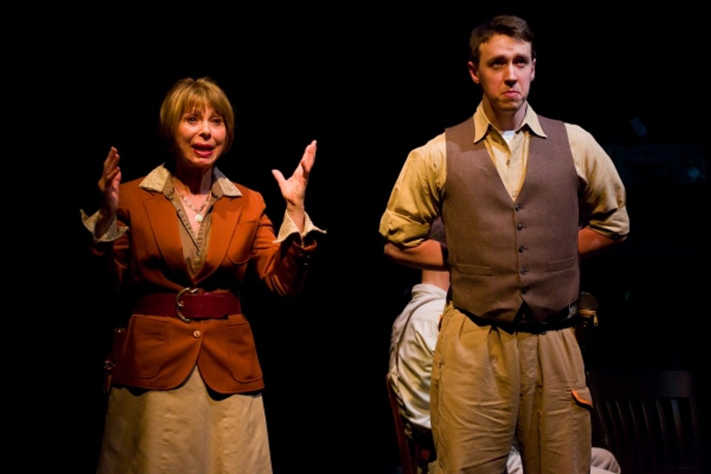 Photo Flash: First Look at TRAVELING PAPERS at Theatre Row  Image