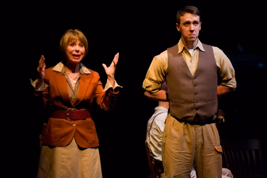 Photo Flash: First Look at TRAVELING PAPERS at Theatre Row Image