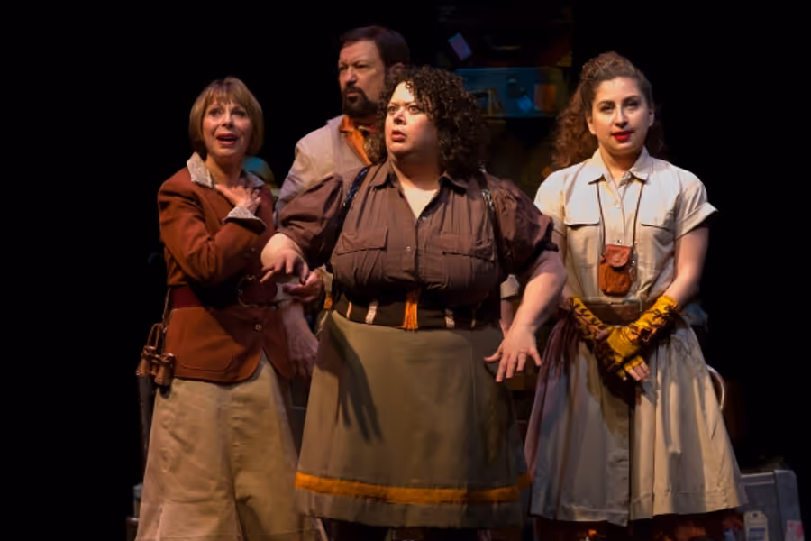 Photo Flash: First Look at TRAVELING PAPERS at Theatre Row Image