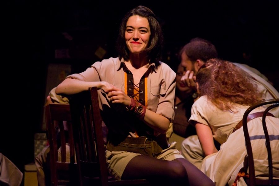 Photo Flash: First Look at TRAVELING PAPERS at Theatre Row Image
