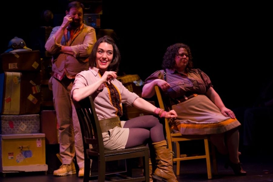 Photo Flash: First Look at TRAVELING PAPERS at Theatre Row Image