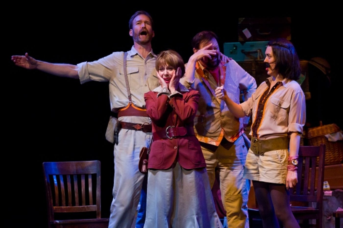 Photo Flash: First Look at TRAVELING PAPERS at Theatre Row  Image