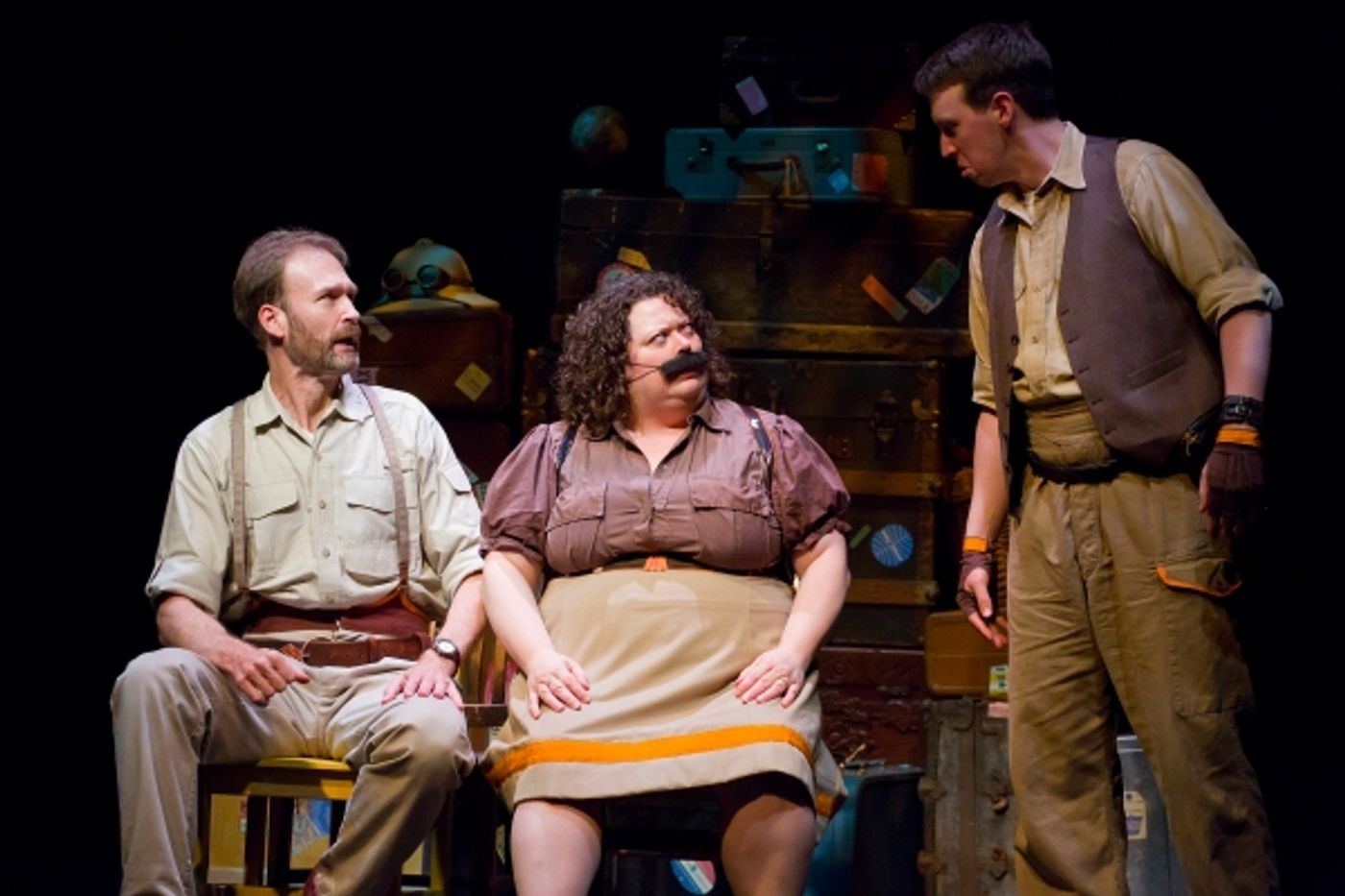 Photo Flash: First Look at TRAVELING PAPERS at Theatre Row  Image
