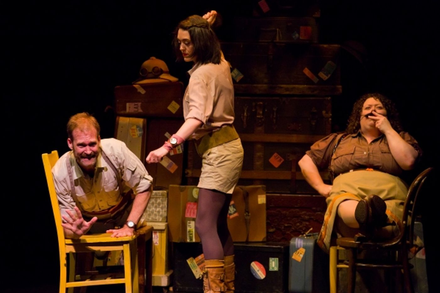 Photo Flash: First Look at TRAVELING PAPERS at Theatre Row  Image