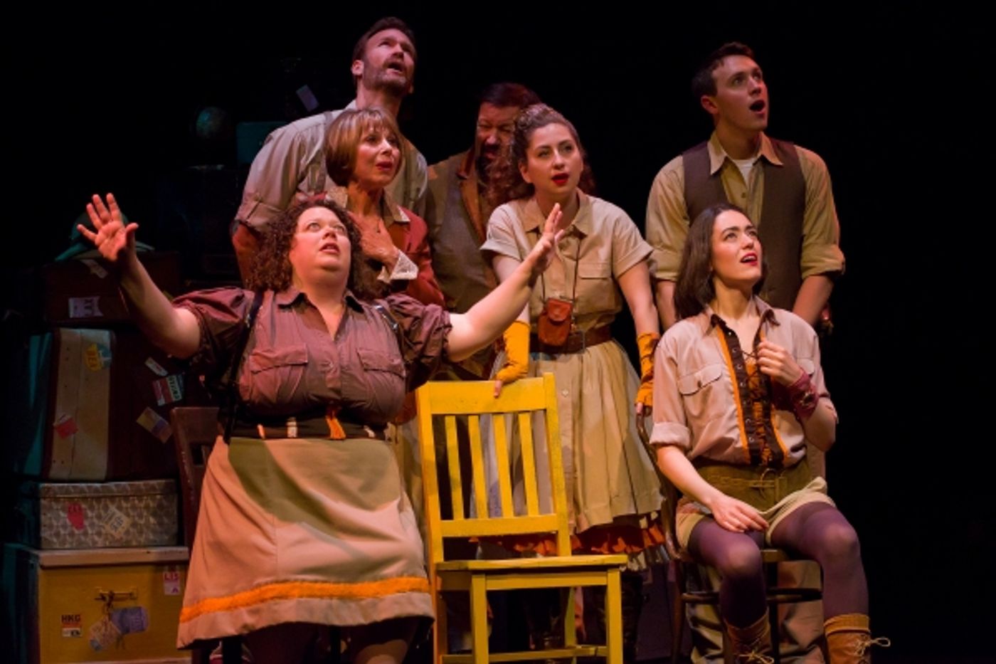 Photo Flash: First Look at TRAVELING PAPERS at Theatre Row  Image