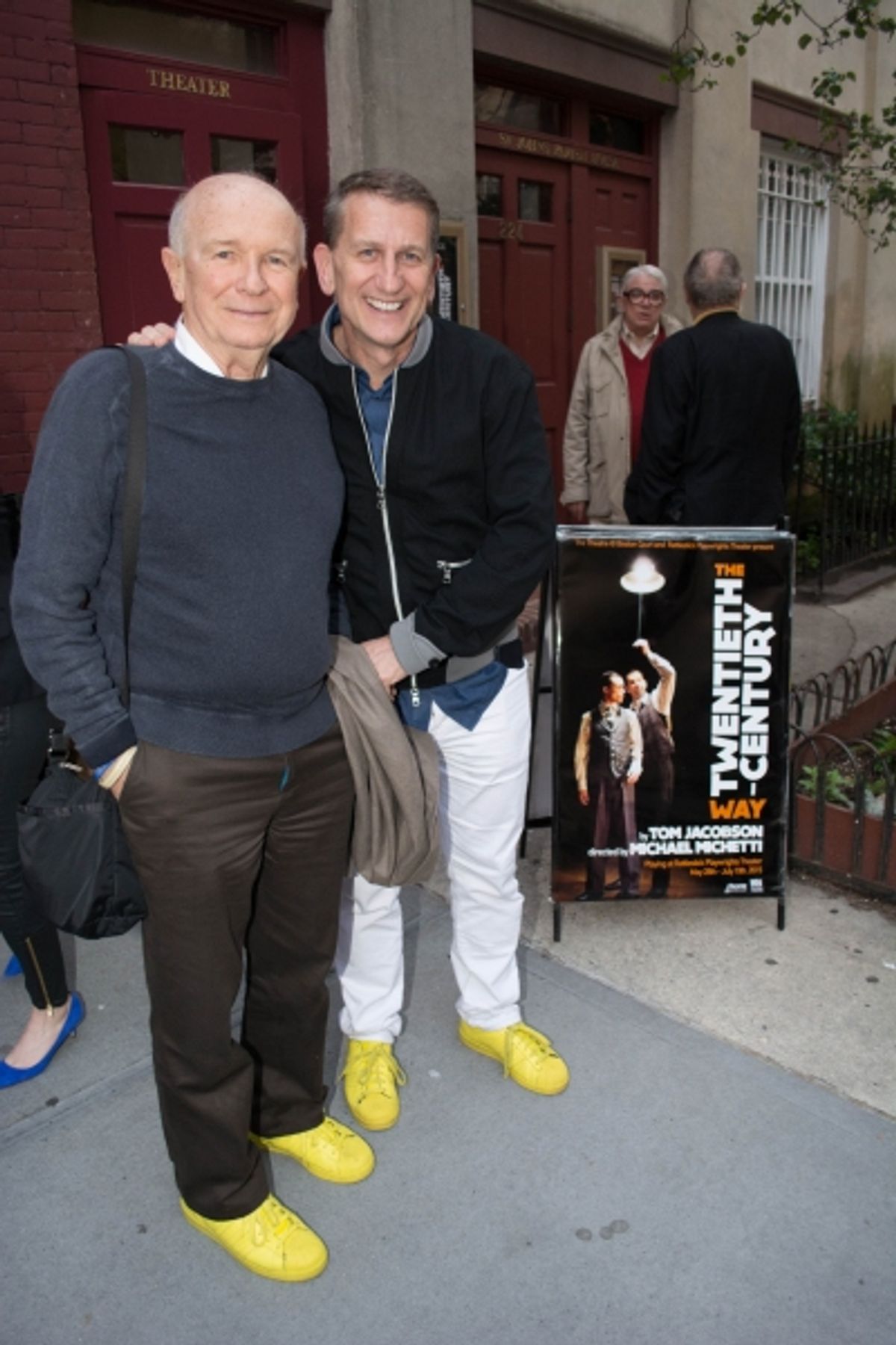 Terrance McNally, Tom Kirdahy at 