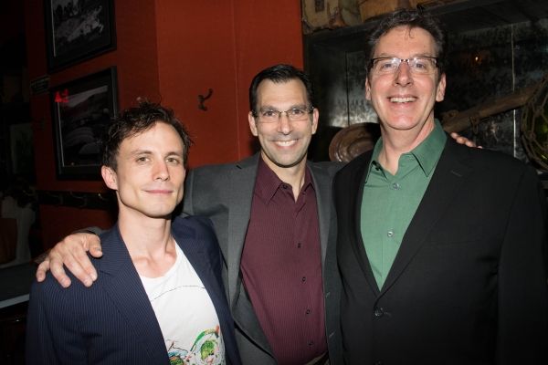 Will Bradley, Robert Mammana and director Michael Michetti Photo