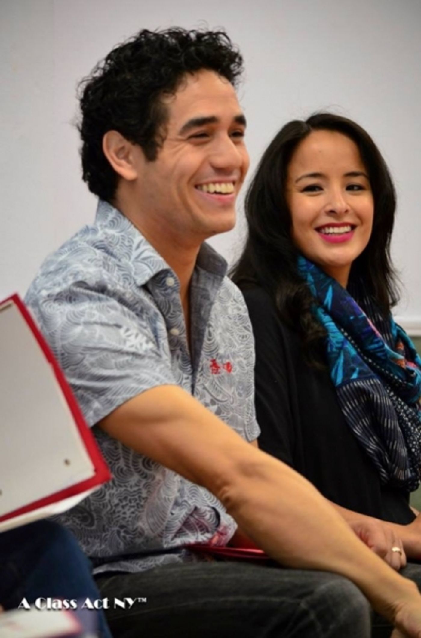 Photo Flash: ALADDIN's Adam Jacobs and Courtney Reed Teach Audition Masterclass Photo Flash: ALADDIN's Adam Jacobs and Courtney Reed Teach Audition Masterclass Image