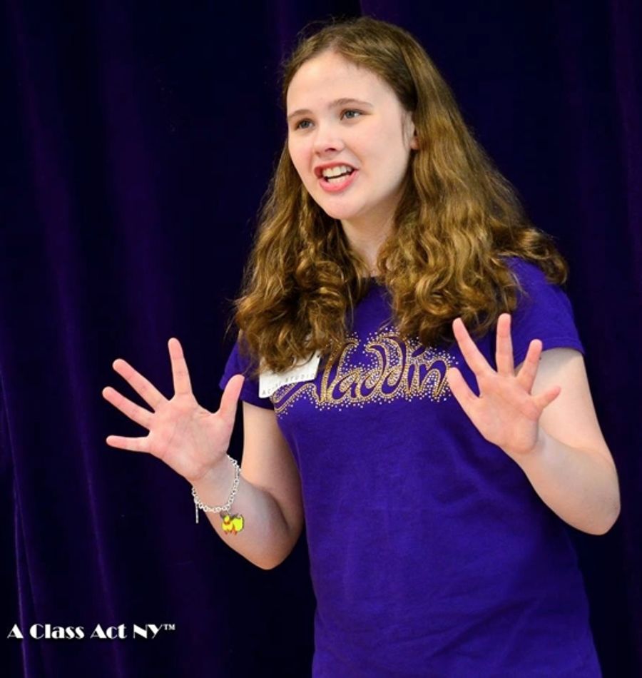 Photo Flash: ALADDIN's Adam Jacobs and Courtney Reed Teach Audition Masterclass Image