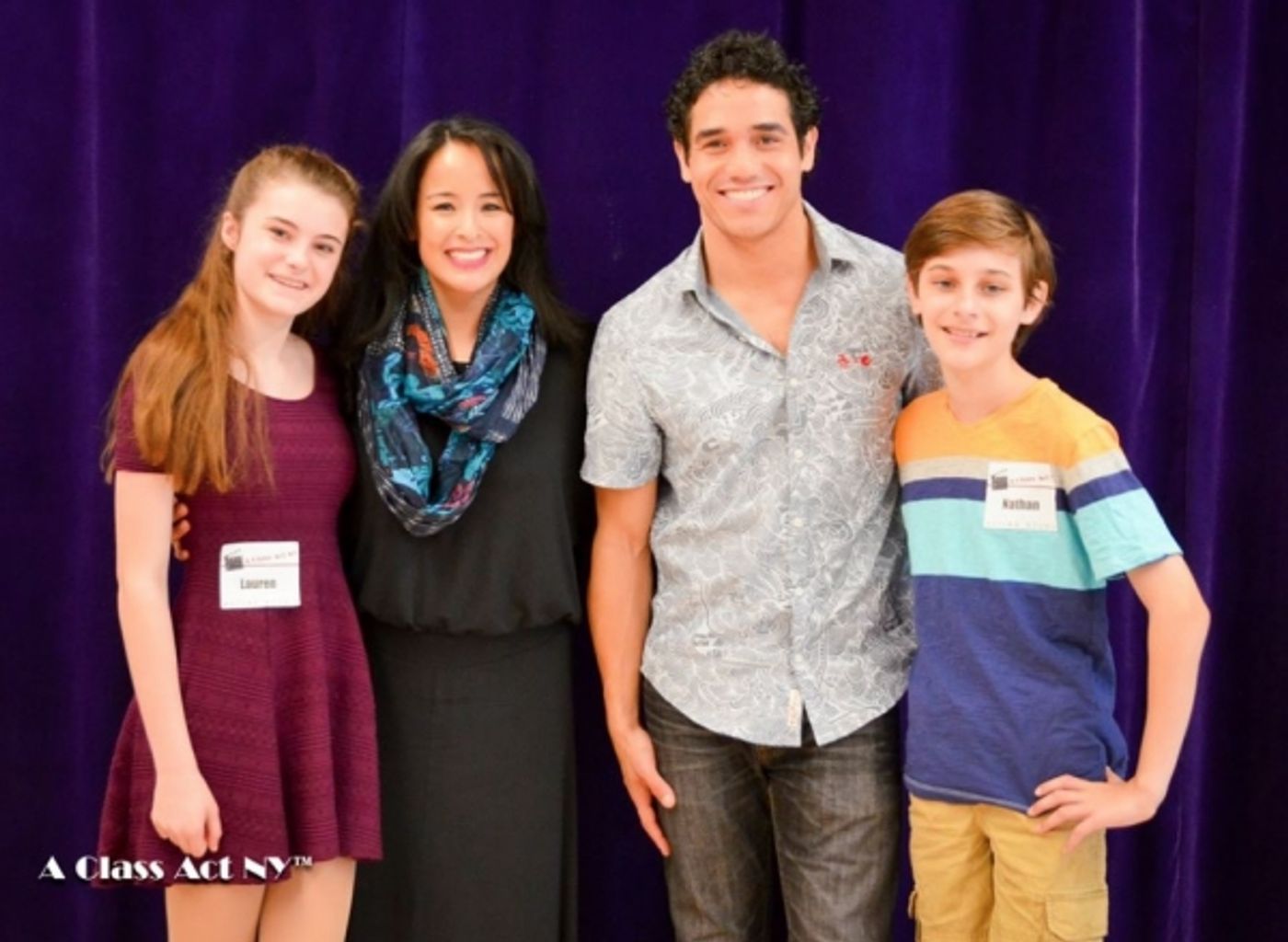 Photo Flash: ALADDIN's Adam Jacobs and Courtney Reed Teach Audition Masterclass Photo Flash: ALADDIN's Adam Jacobs and Courtney Reed Teach Audition Masterclass Image
