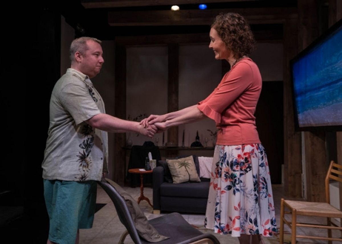 Rory Scholl and Lisa Riegel at 