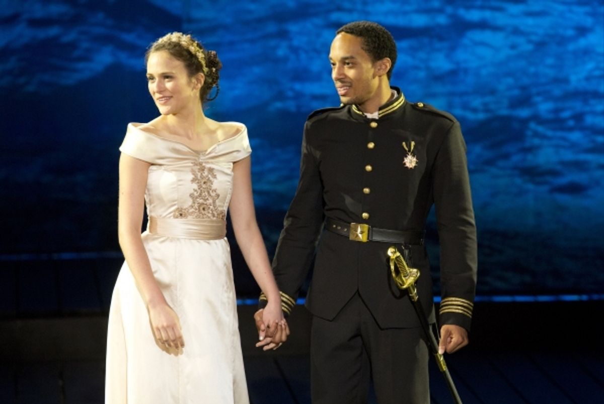 Francesca Carpanini and Rodney Richardson at 