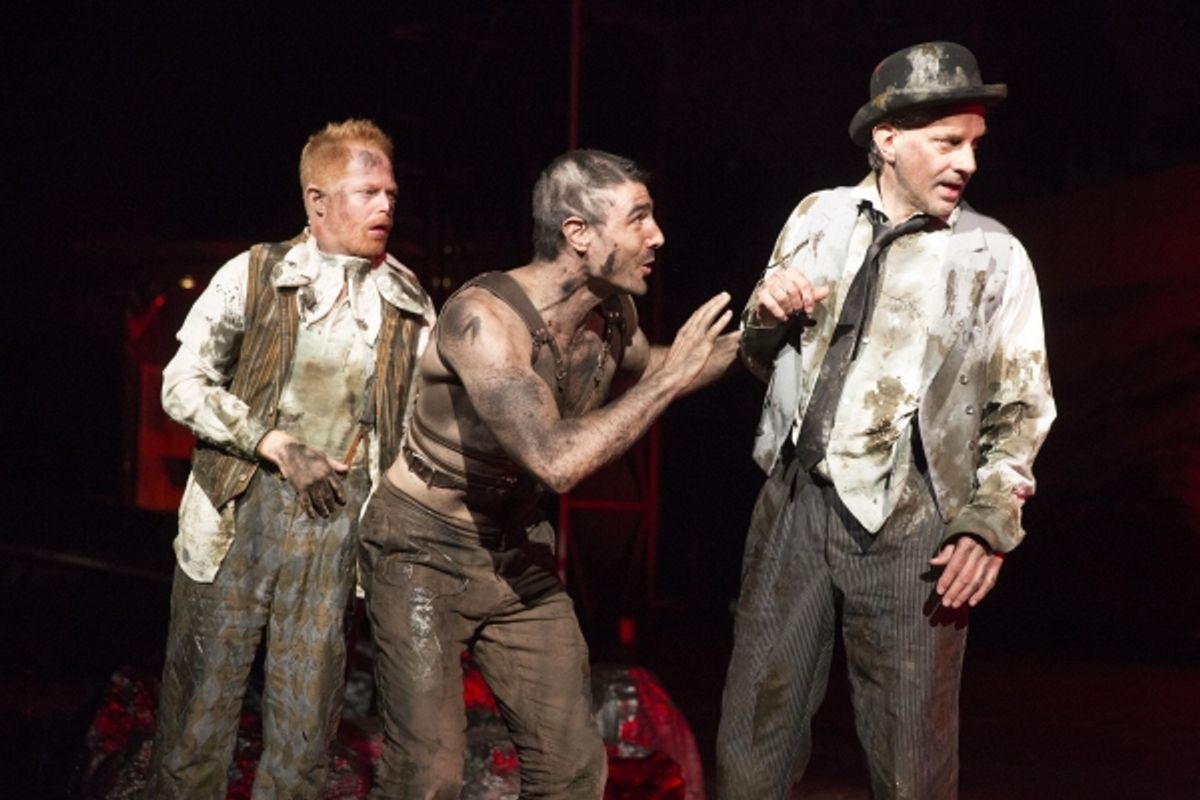 Jesse Tyler Ferguson, Louis Cancelmi, and Danny Mastrogiorgio at 