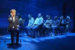 Jenn Colella (left) and the cast of La Jolla Playhouse''s world-premiere musical COME Photo