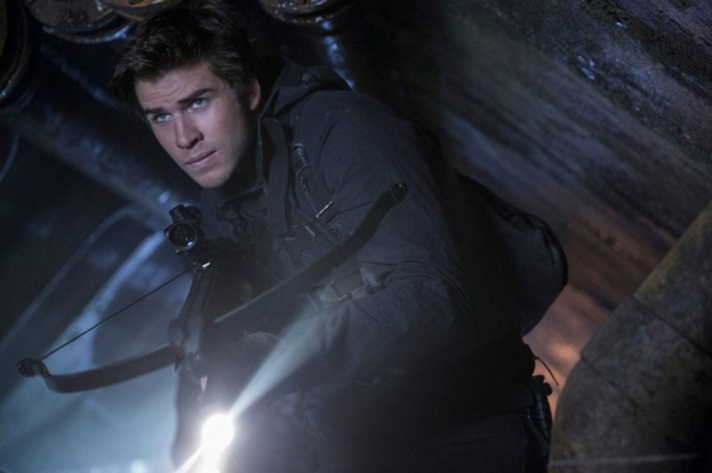 Photo Flash: Gale and Peeta in Two New Stills from MOCKINGJAY - PART 2  Image