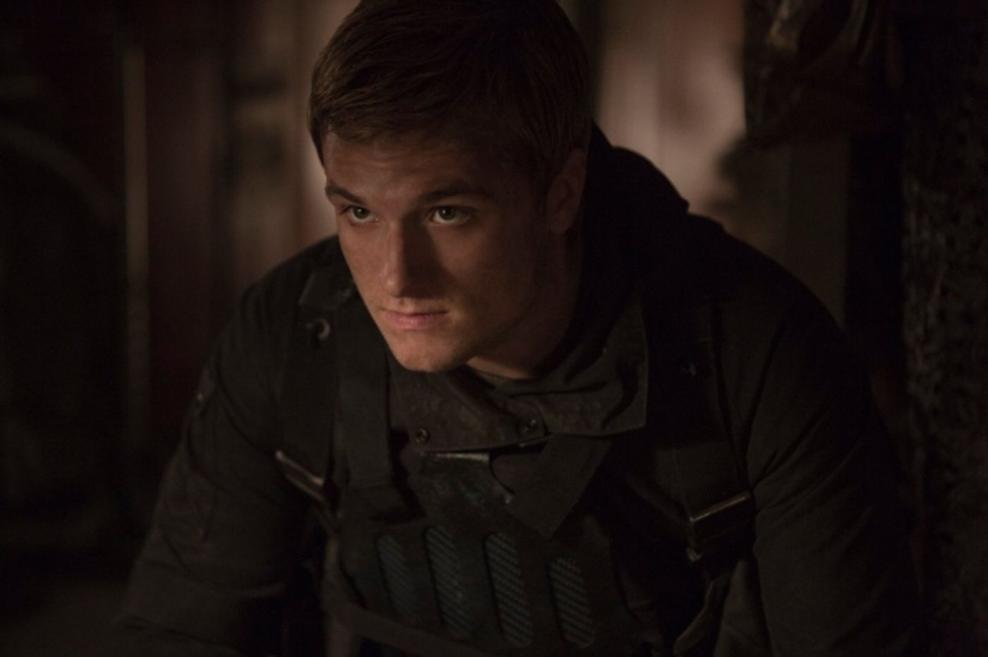 Photo Flash: Gale and Peeta in Two New Stills from MOCKINGJAY - PART 2  Image