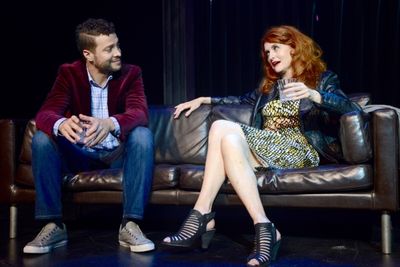 Justin Guarini and Candy Buckley Photo