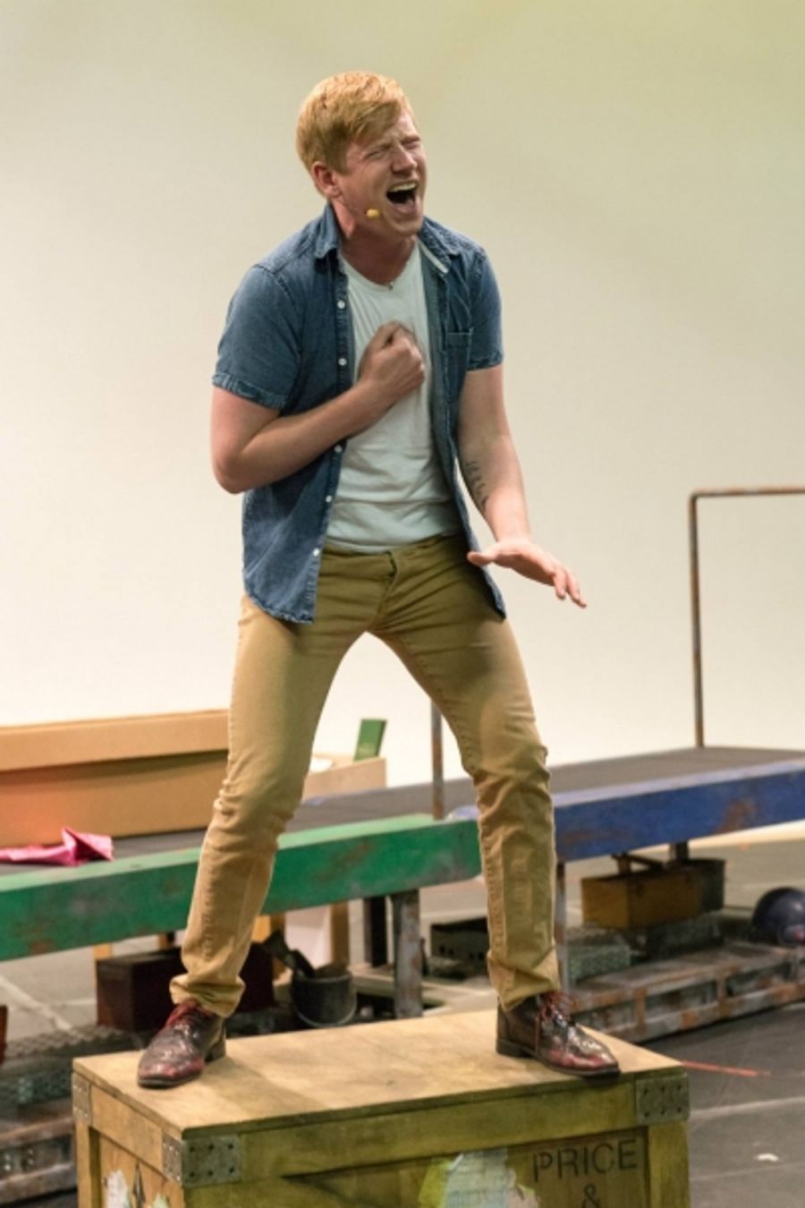 Photo Flash: First Look- Mirvish's KINKY BOOTS in Rehearsal Image