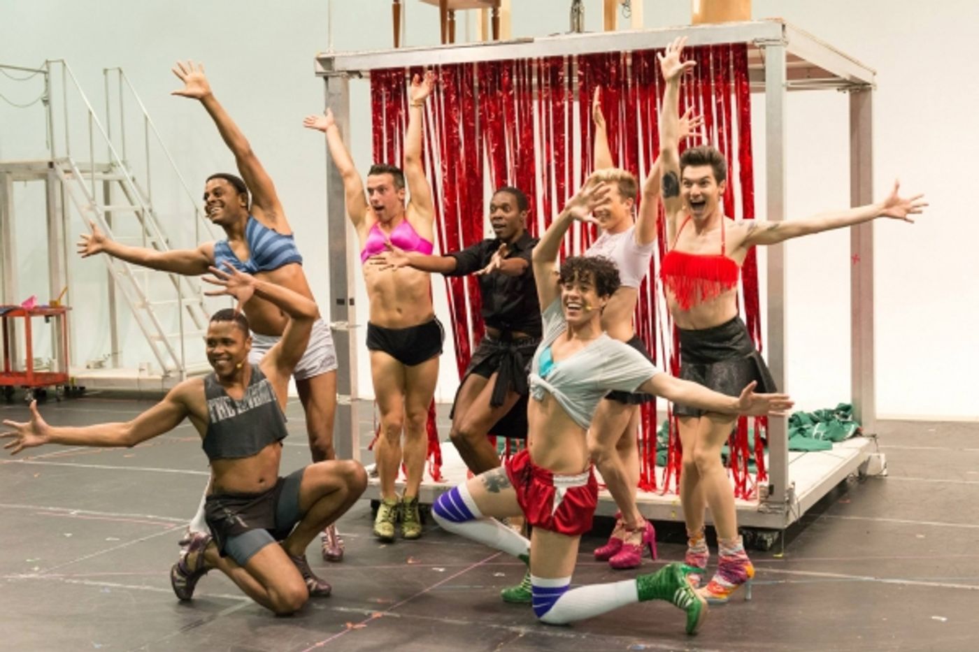 Photo Flash: First Look- Mirvish's KINKY BOOTS in Rehearsal  Image