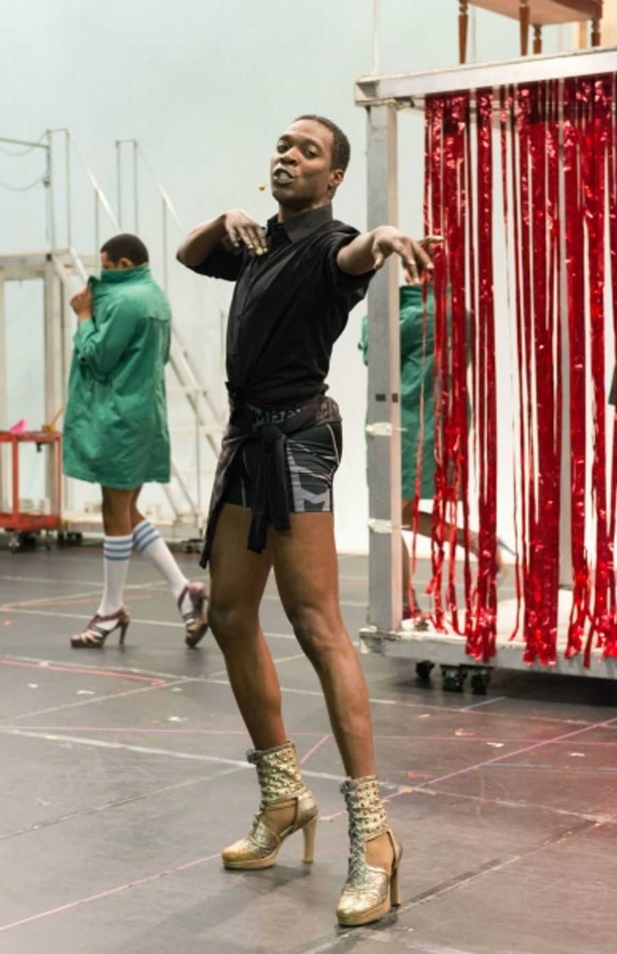 Photo Flash: First Look- Mirvish's KINKY BOOTS in Rehearsal Image