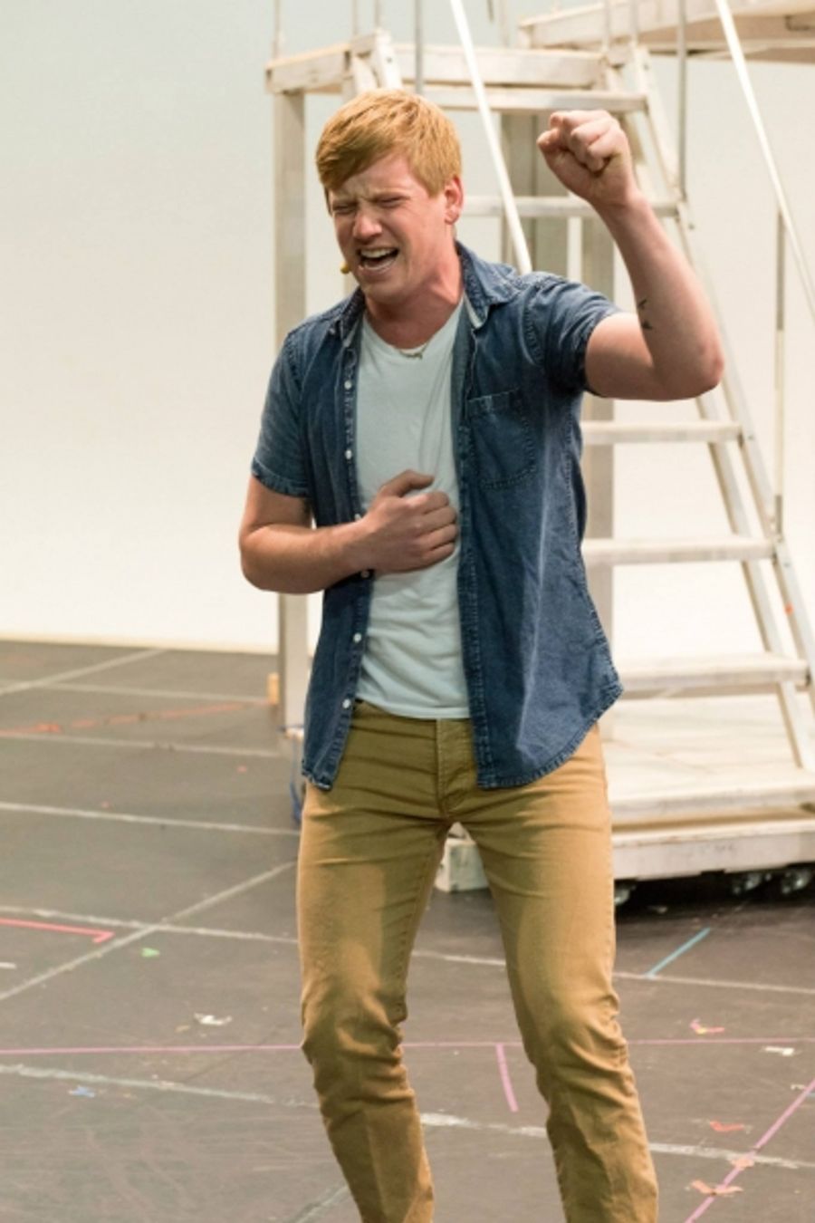Photo Flash: First Look- Mirvish's KINKY BOOTS in Rehearsal Image