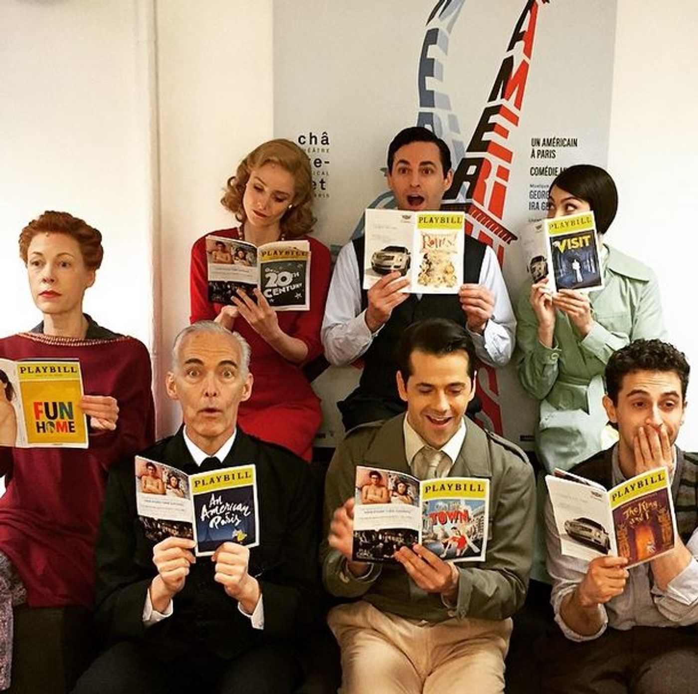 Photo Flash: Saturday Intermission Pics, 6/06- Tony Awards Edition! AN AMERICAN IN PARIS, SOMETHING ROTTEN!, THE KING AND I and More Photo Flash: Saturday Intermission Pics, 6/06- Tony Awards Edition! AN AMERICAN IN PARIS, SOMETHING ROTTEN!, THE KING AND I and More Image