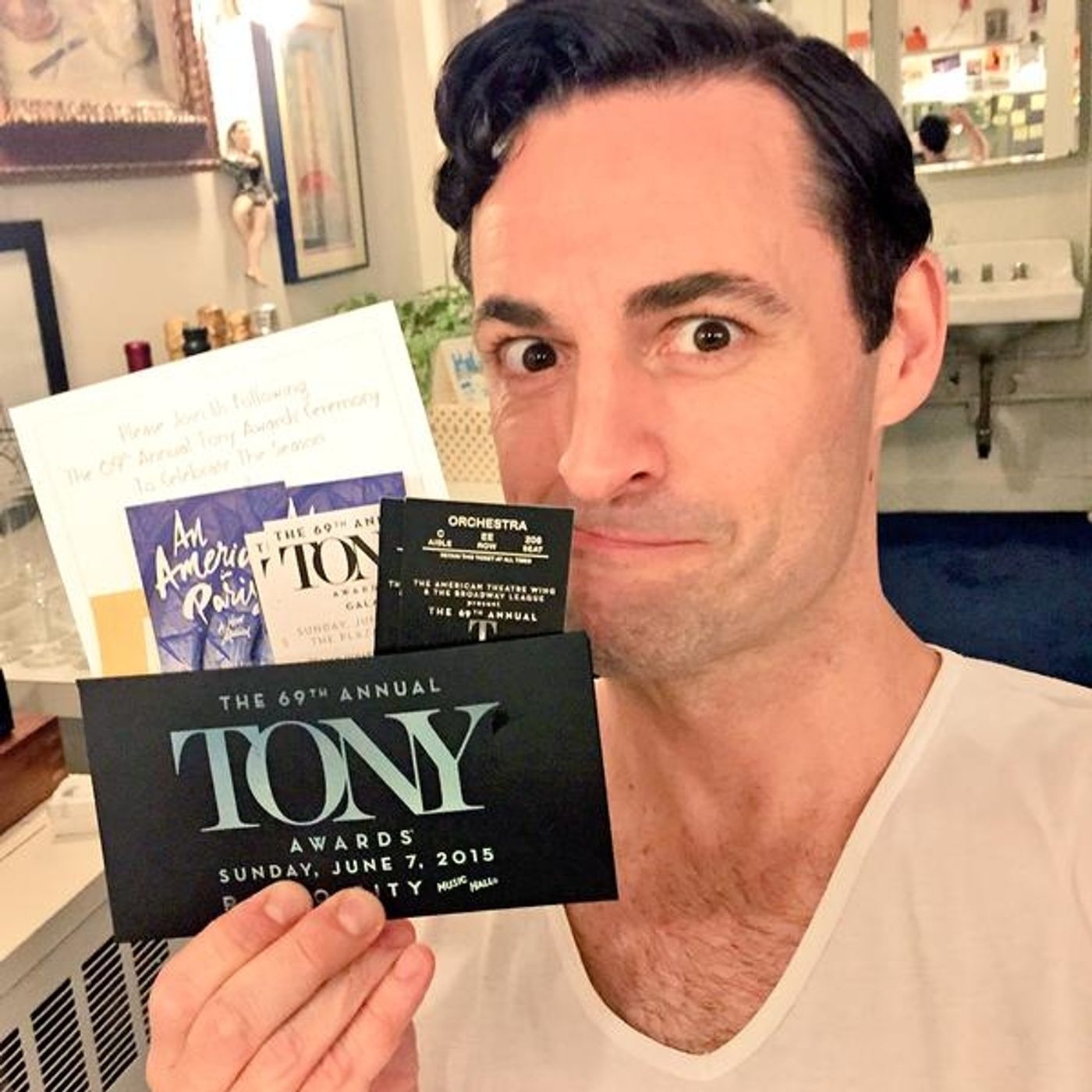 Photo Flash: Saturday Intermission Pics, 6/06- Tony Awards Edition! AN AMERICAN IN PARIS, SOMETHING ROTTEN!, THE KING AND I and More Photo Flash: Saturday Intermission Pics, 6/06- Tony Awards Edition! AN AMERICAN IN PARIS, SOMETHING ROTTEN!, THE KING AND I and More Image