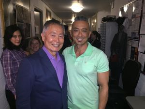 George Takei and Paul Nakauchi @ BroadwayWorld George Takei and Paul Nakauchi Photo