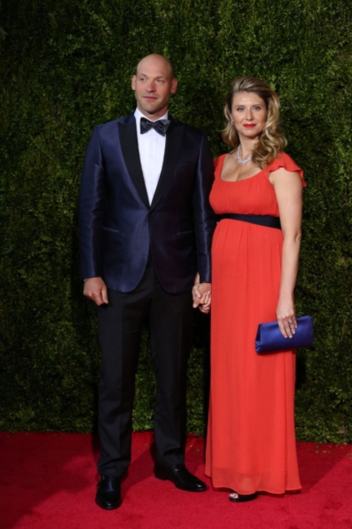 Corey Stoll and Nadia Bowers at 