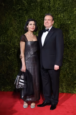 Fotini Dimou and Richard McCabe @ BroadwayWorld Fotini Dimou and Richard McCabe Photo