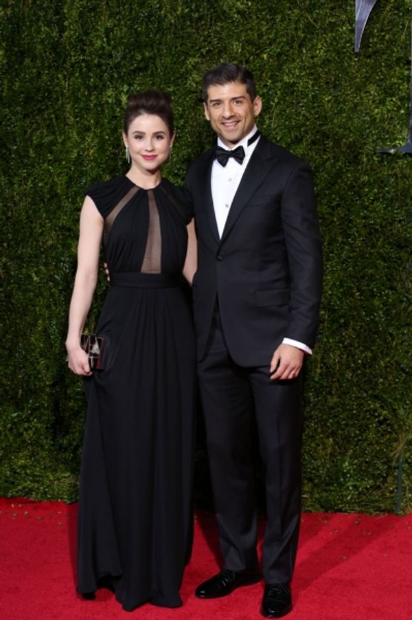 Tony Yazbeck and wife Katie Huff Photo