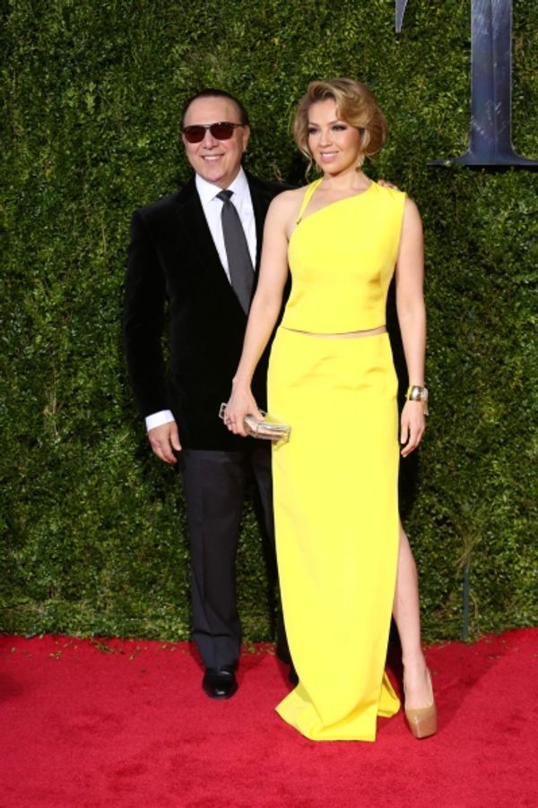 Thalia and Tommy Mottola Photo