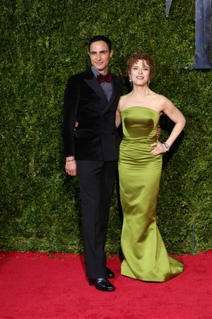 Zac Posen and Bernadette Peters Photo