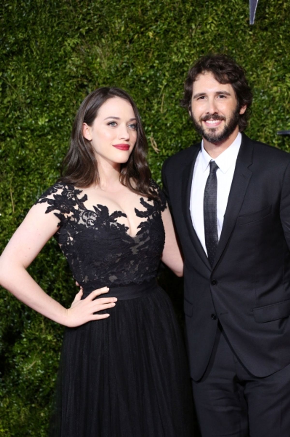 Kat Dennings and Josh Groban at 