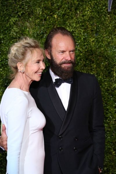 Sting and wife Trudie Styler Photo