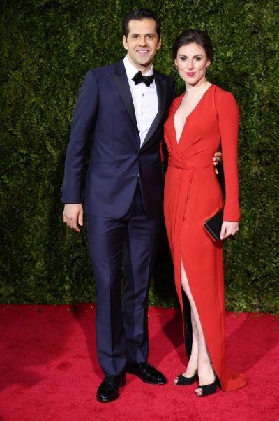 Robert Fairchild and wife Tyler Peck Photo