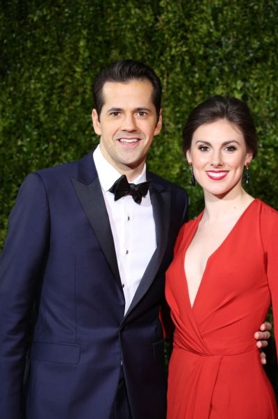 Robert Fairchild and wife Tyler Peck Photo