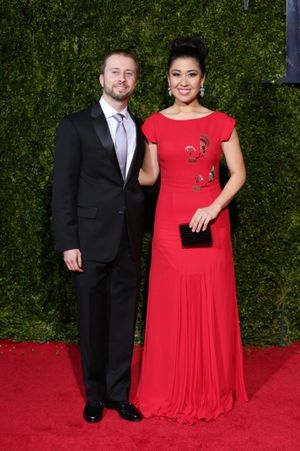 Ruthie Ann Miles with husband Jonathan Blumenstein Photo