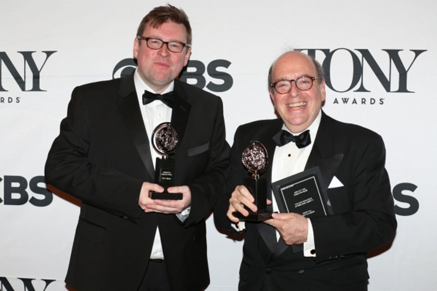 Photo Coverage: Meet the 2015 Tony Award Winners, Part 1 - Kron & Tesori, Borle, Mirren, Mitchell and More!  Image