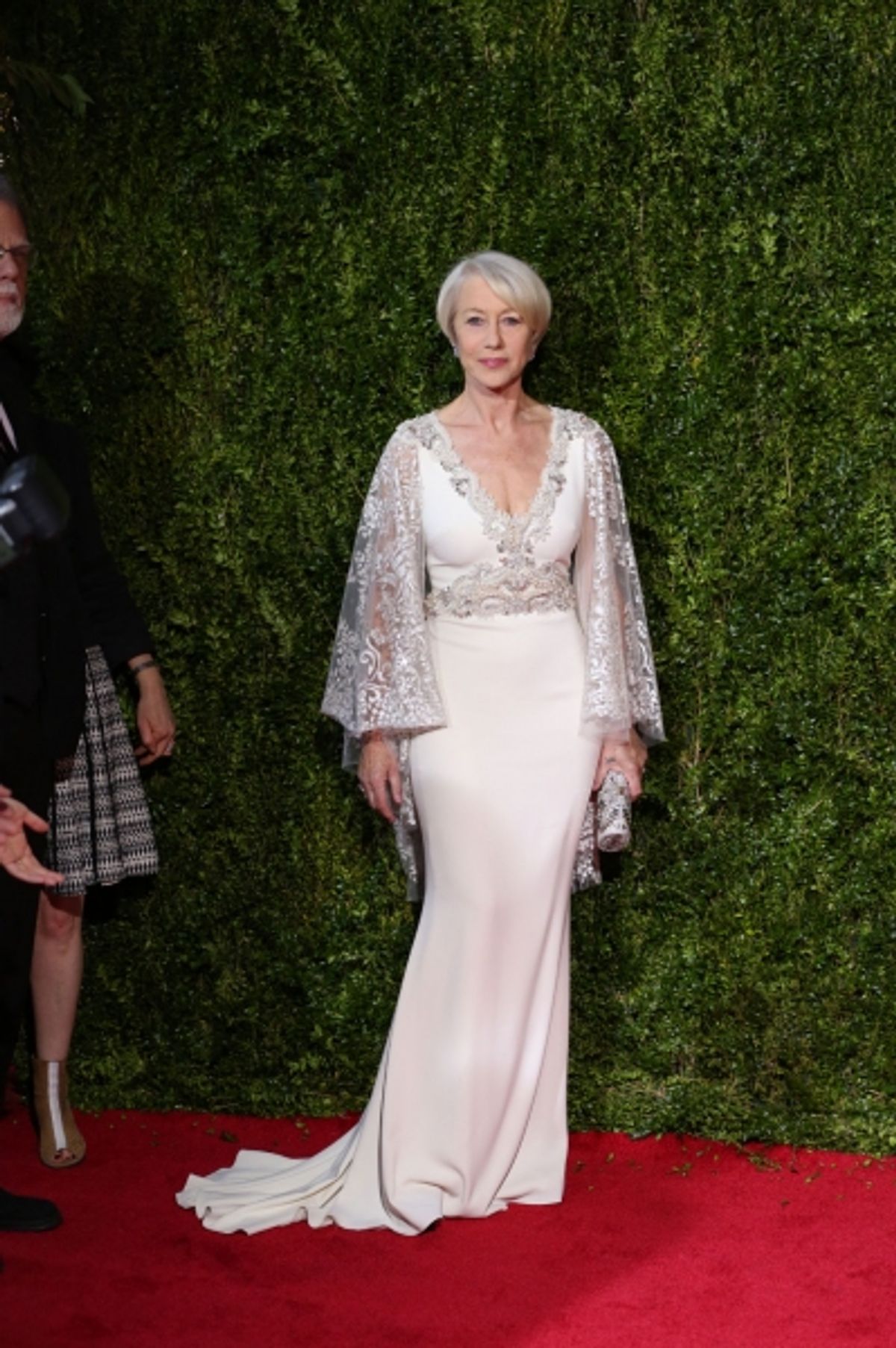 Helen Mirren at Favorite Tony Award Red Carpet Arrivals
