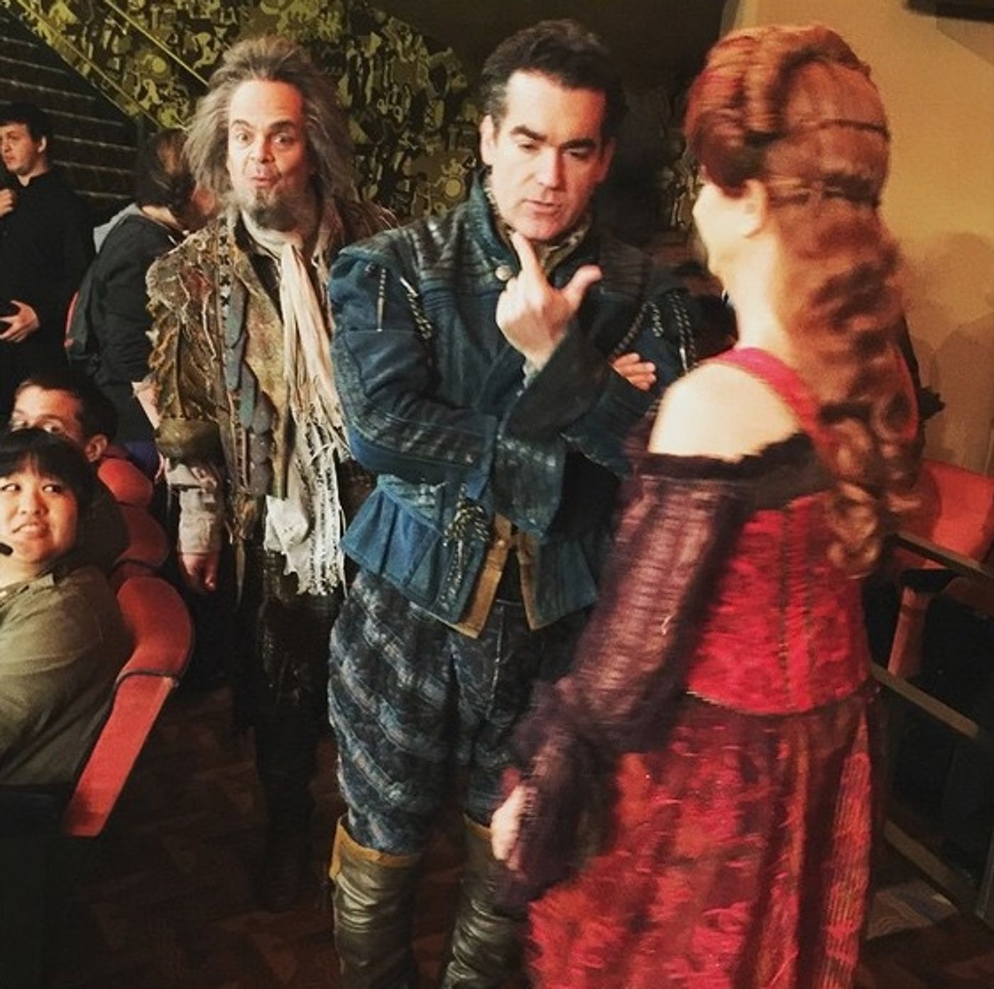 Photo Flash: SOMETHING ROTTEN!'s Michael James Scott Takes Us Behind the Scenes of Broadway's Biggest Night! Photo Flash: SOMETHING ROTTEN!'s Michael James Scott Takes Us Behind the Scenes of Broadway's Biggest Night! Image