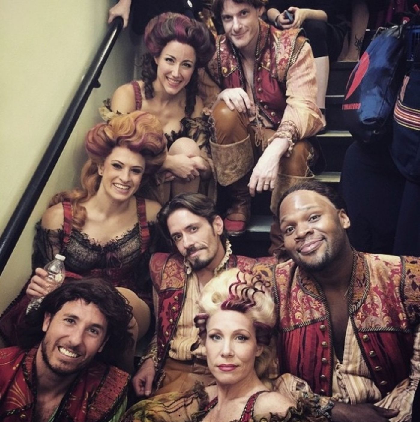 Photo Flash: SOMETHING ROTTEN!'s Michael James Scott Takes Us Behind the Scenes of Broadway's Biggest Night! Photo Flash: SOMETHING ROTTEN!'s Michael James Scott Takes Us Behind the Scenes of Broadway's Biggest Night! Image