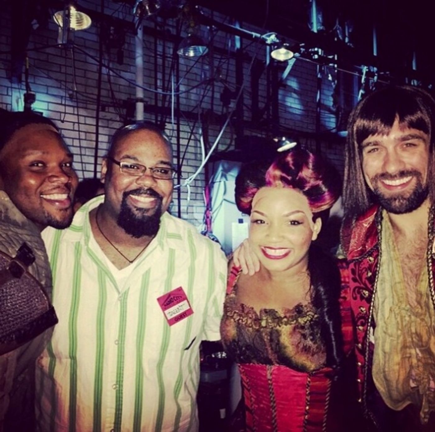 Photo Flash: SOMETHING ROTTEN!'s Michael James Scott Takes Us Behind the Scenes of Broadway's Biggest Night! Photo Flash: SOMETHING ROTTEN!'s Michael James Scott Takes Us Behind the Scenes of Broadway's Biggest Night! Image